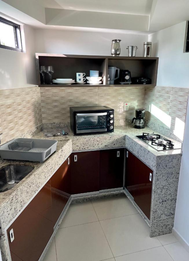Tabatinga Residence Flat Pe Na Areia II Conde  Exterior foto